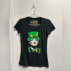 Chive Tees St Patrick’s Day Bill Murray Leprechaun Graphic T-Shirt